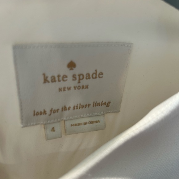 Kate spade ivory and black midi dress excellent condition​ - Picture 5 of 5